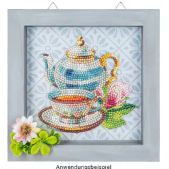 Diamond-Painting-Sticker, Essen & Trinken, DIN A4, 4 Bogen