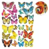 Diamond-Painting-Sticker, Schmetterlinge, DIN A4, 4 Bogen
