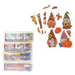Diamond-Painting-Sticker, Zauberhafter Herbst, DIN A4, 4 Bogen