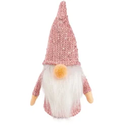 DIY-Wichtel, Smilla, 25cm hoch, 8-teilig, rosa mit Pailletten