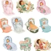 3-D Motive, Baby, 6-8cm, 10 Motive