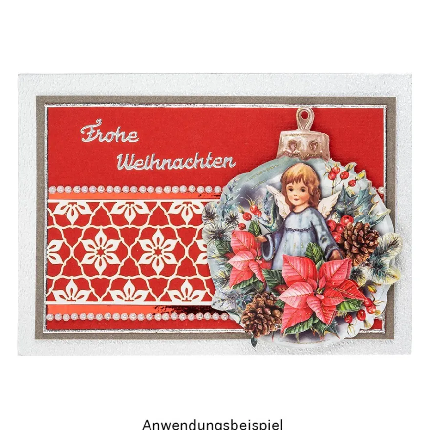 3-D Motive, Baumschmuck, 7-10cm, 10 Motive