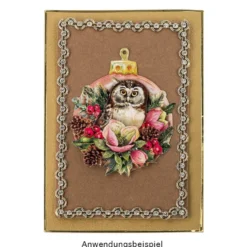 3-D Motive, Baumschmuck, 7-10cm, 10 Motive