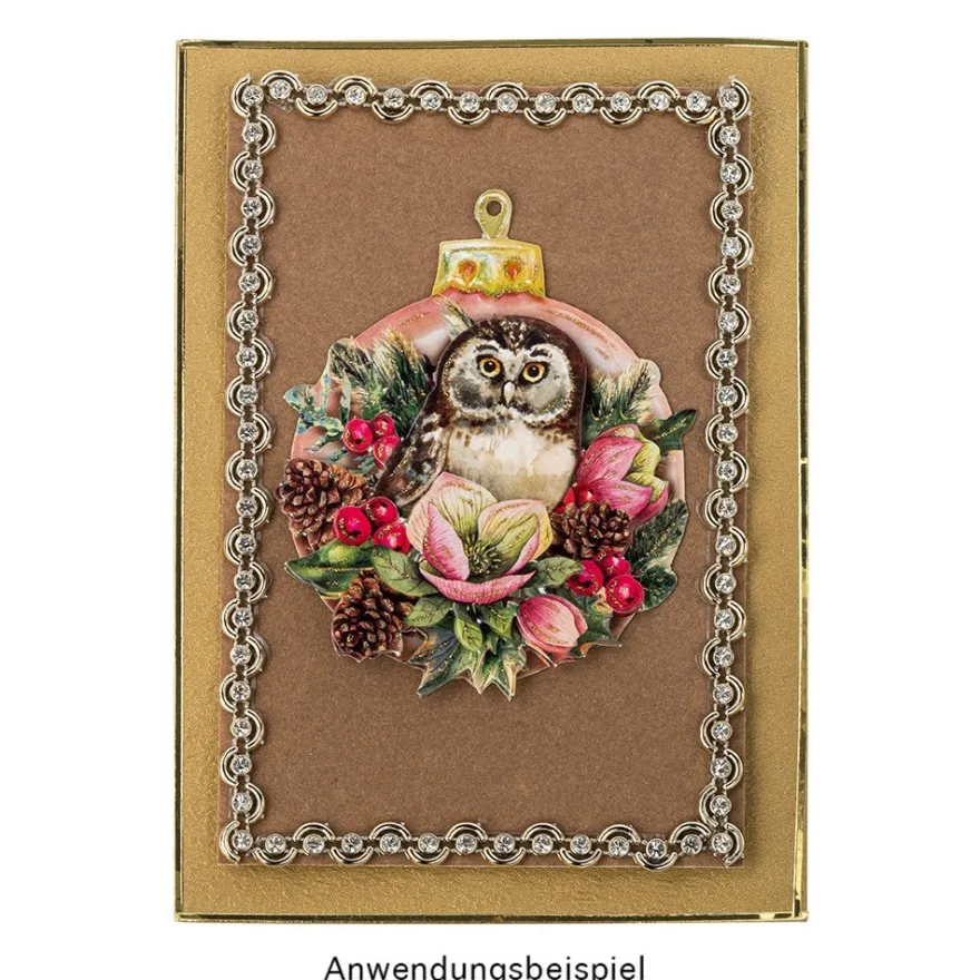 3-D Motive, Baumschmuck, 7-10cm, 10 Motive