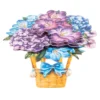 3-D Motive, Blumen-Ballons, 6,7-9,7cm, 10 Motive