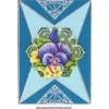 3-D Motive, Blumen der Liebe und des Lebens, 8-9,5cm, 10 Motive