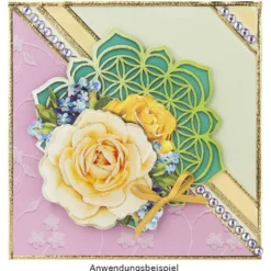 3-D Motive, Blumen der Liebe und des Lebens, 8-9,5cm, 10 Motive