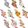 3-D Motive, Blumen mit Schwung, 8,5-10,5cm, 10 Motive