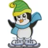 3-D Motive, Drollige Pinguine, 5,5-9cm, 10 Motive