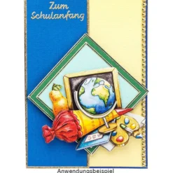 3-D Motive, Einschulung, 7,5-10cm, 10 Motive