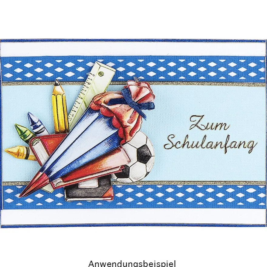 3-D Motive, Einschulung, 7,5-10cm, 10 Motive