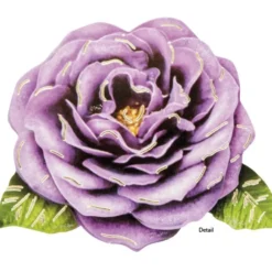 3-D Motive, Elite Blüten, Gold-Gravur, 5,5-7,5cm, 10 Motive