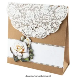3-D Motive, Elite-Rosen, Gold-Gravur, 6,5-8cm, 10 Motive