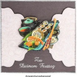 3-D Motive, Essen & Trinken, 7-10cm, 10 Motive