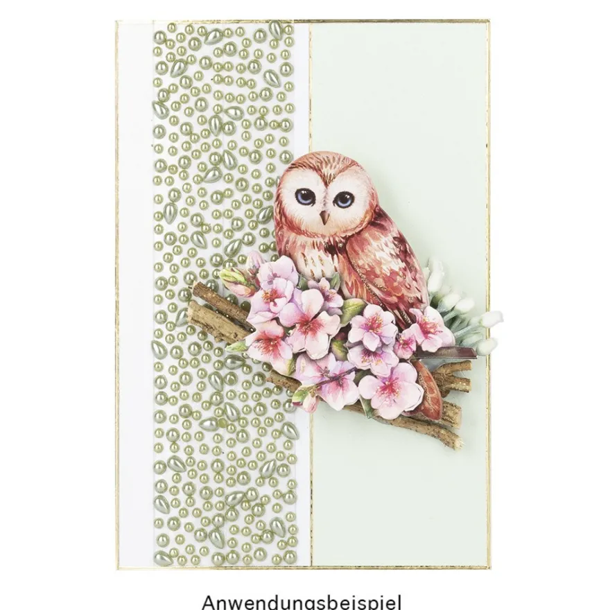 3-D Motive, Eulen, 6,5-9cm, 10 Motive
