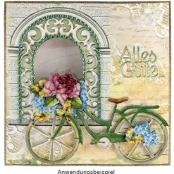 3-D Motive, Fahrräder, 9-13,5cm, 10 Motive