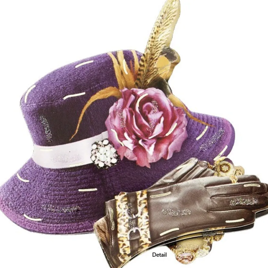 3-D Motive, Fashion, Gold-Gravur, 7,5-8,5cm, 10 Motive