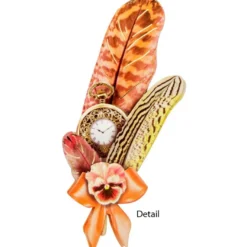 3-D Motive, Federn, Gold-Gravur, 5,5-15cm, 10 Motive