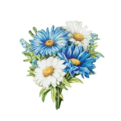3-D Motive, Frühlingsblumen 2, 7-11cm, 10 Motive