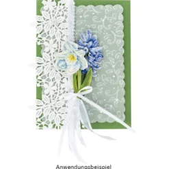 3-D Motive, Frühlingsblumen, 5-9 cm, 10 Stück