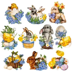 3-D Motive, Frühlingsboten, 6-10cm, 10 Motive