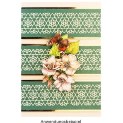 3-D Motive, Gartenmotive, 7cm x 6 cm, 10 Motive
