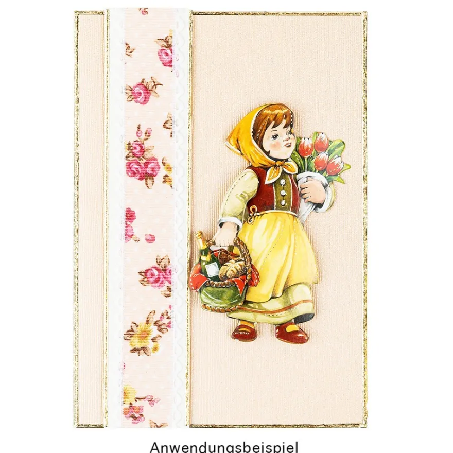 3-D Motive, Gartenmotive, 7cm x 6 cm, 10 Motive