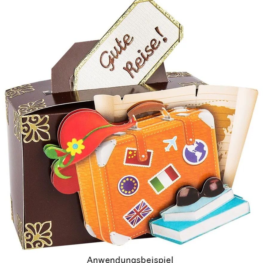 3-D Motive, Gute Reise, 6-10cm, 10 Motive