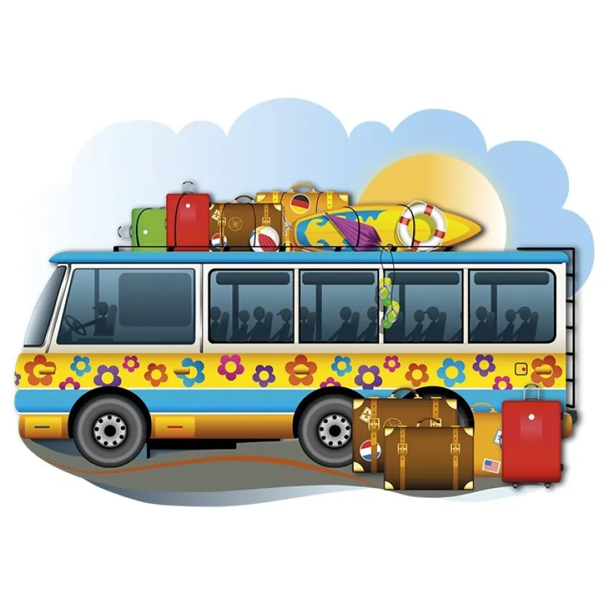 3-D Motive, Gute Reise, 6-10cm, 10 Motive