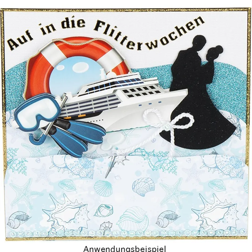 3-D Motive, Gute Reise, 6-10cm, 10 Motive