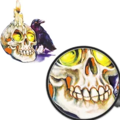 3-D Motive, Halloween, 7-11cm, 10 Motive