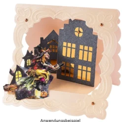 3-D Motive, Halloween, 7-11cm, 10 Motive