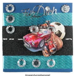 3-D Motive, Herren-Klassiker, 7,5-11,5cm, 10 Motive