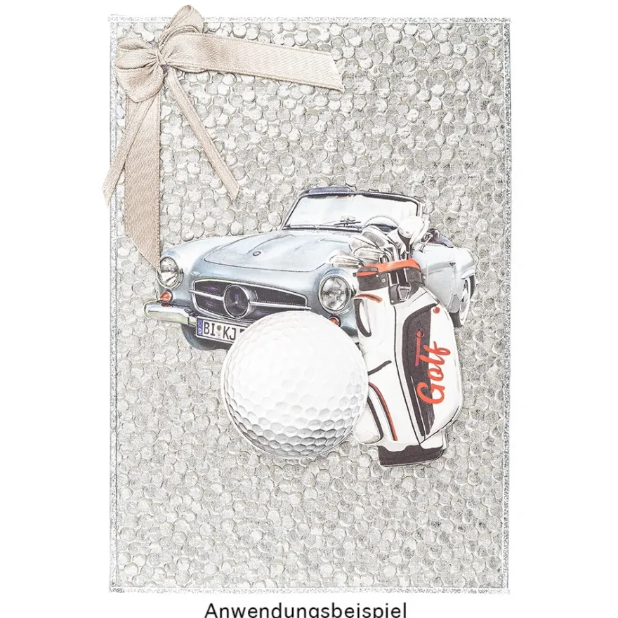 3-D Motive, Herren-Klassiker, 7,5-11,5cm, 10 Motive