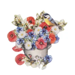 3-D Motive, Im Garten, 7-10,5cm, 10 Motive