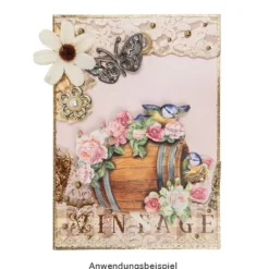 3-D Motive, Im Garten, 7-10,5cm, 10 Motive