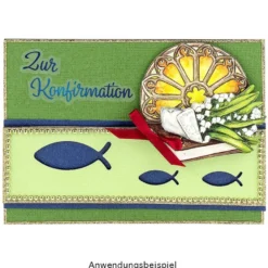 3-D Motive, Jugend & Kirche, für Konfirmation, Kommunion & Firmung, 8-11cm, 10 Motive