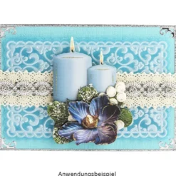 3-D Motive, Kerzen "Winterzeit", 7-11cm, 10 Motive