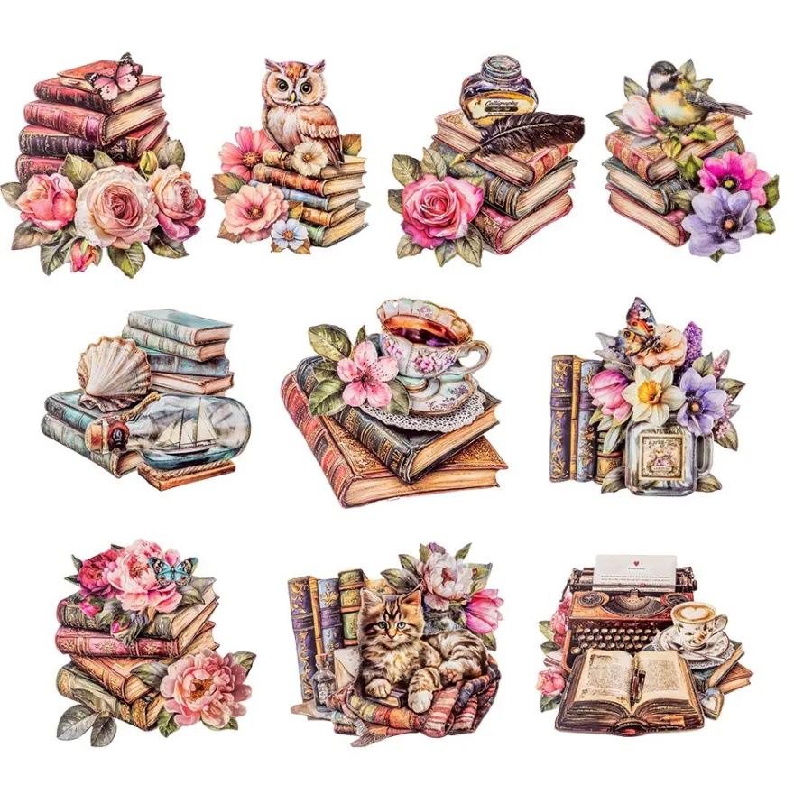 3-D Motive, Kleine Auszeiten, 8-9,5cm, 10 Motive