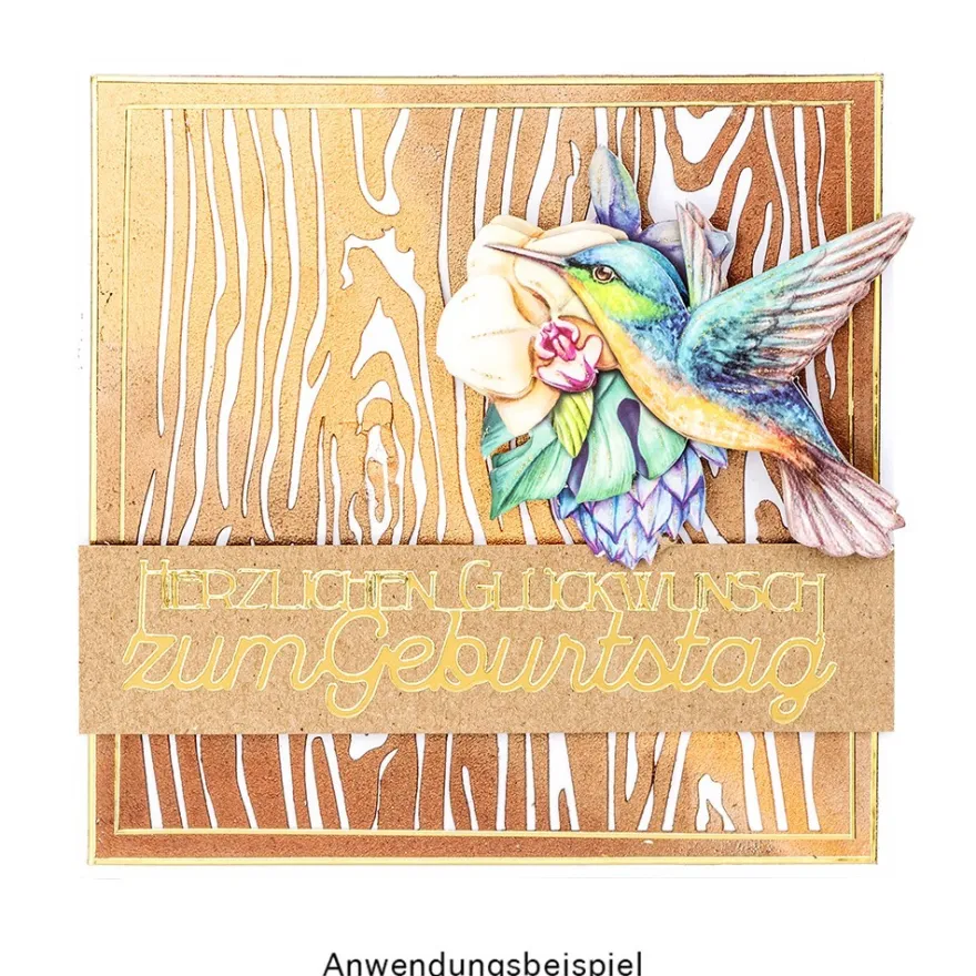 3-D Motive, Kolibris, 6-9,5cm, 10 Motive