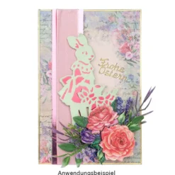 3-D Motive, Lavendel, 6,5-9,5cm, 10 Motive