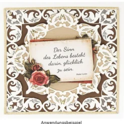3-D Motive, Lebensweisheiten, 9cm x 7cm, 10 Motive