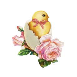 3-D Motive, Nostalgie-Küken, 5-9cm, 10 Motive