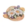 3-D Motive, Ostereier mit Blumen, 7,5-9,5cm, 10 Motive
