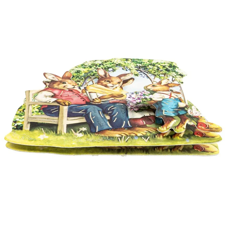 3-D Motive, Osterfreude, Gold-Gravur, 6,5cm, 10 Motive