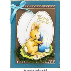 3-D Motive, Osterhasen 2, 7-9,5cm, 10 Motive