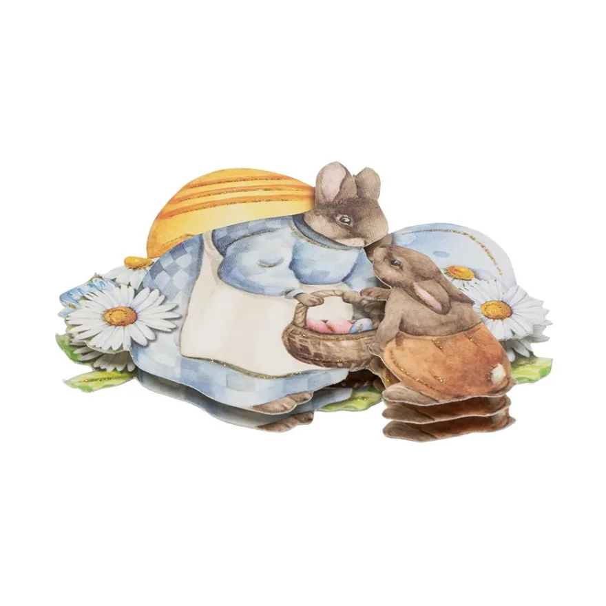 3-D Motive, Osterhasen 3, 7,5-9cm, 10 Motive
