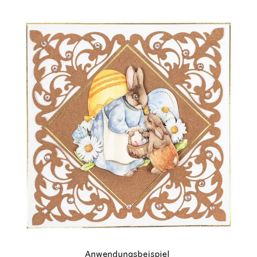 3-D Motive, Osterhasen 3, 7,5-9cm, 10 Motive