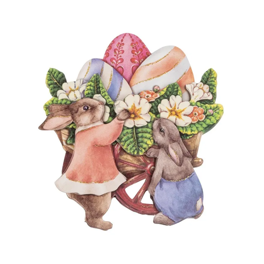 3-D Motive, Osterhasen 3, 7,5-9cm, 10 Motive