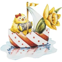 3-D Motive, Osterküken, 5,5-8cm, 10 Motive